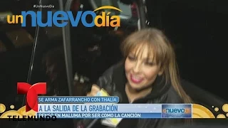 Thalía habló sobre el video musical que grabó con Maluma | Un Nuevo Día | Telemundo