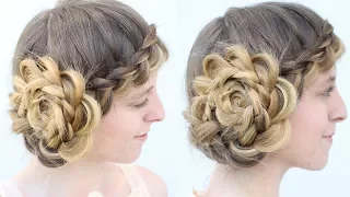 Vintage Inspired Braided Hat Hairstyle | Halloween Hairstyles | Braidsandstyles12