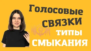 ГОЛОСОВЫЕ связки. Эстрадный ВОКАЛ. Типы смыкания.