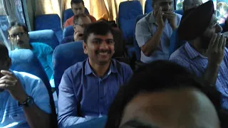 While on site-seeing trip after IMP meet 2018
