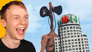 GTA 5 - PLAYING as the GIANT SIREN HEAD!