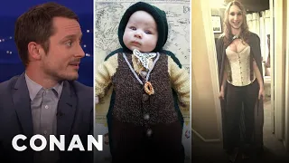 Elijah Wood On The Many Frodos Of Halloween | CONAN on TBS