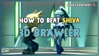 FF7 Rebirth - How to Beat Shiva 3D Brawler *EASY* in Gold Saucer