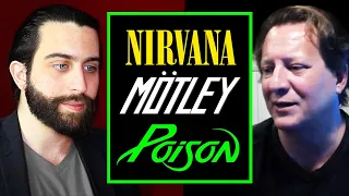 Nirvana VS Motley Crue, Poison, Cinderella, etc: How Grunge Killed Glam
