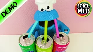 Ahoi Brause aus der Dose mit Play Doh Krümelmonster Deutsch - Schmeckt das? Spiel mit mir