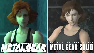 Metal Gear Solid vs MGS The Twin Snakes - All Cutscenes Comparison / Full Story