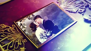 3D Wedding Photo Album Slideshow (After Effects template)