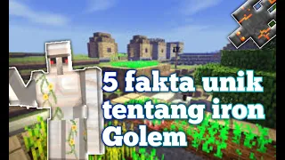 Fakta unik tentang iron Golem