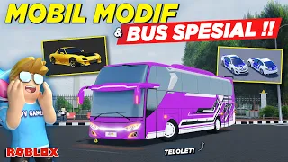 BANYAK BUS TRUK DAN MODIFIKASI MOBIL BARU !! REVIEW BOCORAN UPDATE CDID - Roblox Indonesia