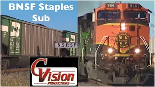 BNSF's Northern Transcon in Minnesota: The Staples Subdivision - FULL VIDEO (2003)