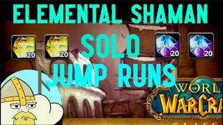 WoW Classic - How to SOLO dm e jump runs as Elemental shaman! (17 min runs!)