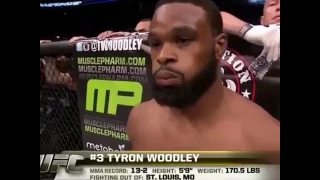 UFC... Tyron Woodley vs Rory MacDonald