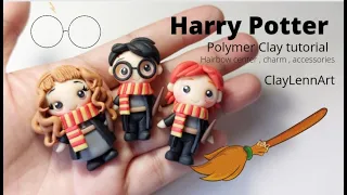 Harry Potter Polymer Clay Flatback Centerpiece for hairbow , charm accessories