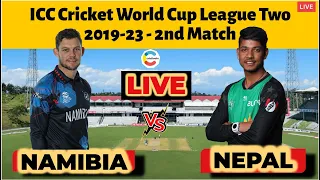ICC Cricket World Cup League Two - 2019-23 , 2nd Match | Nepal vs Namibia