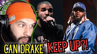 DRAKE WENT A K.DOT?! UH OH! 😳 "Push Ups (Drop and Give Me 50)" Drake (Reaction)
