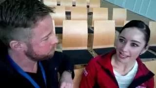 Kaetlyn Osmond - Interview at Nebelhorn Trophy