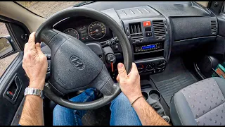 2004 Hyundai Getz [1.3 MPI 82HP] | POV Test Drive #1152 Joe Black