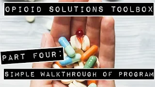 Opioid Solutions Toolbox - We Can't Arrest Our Way Out of This - PART FOUR