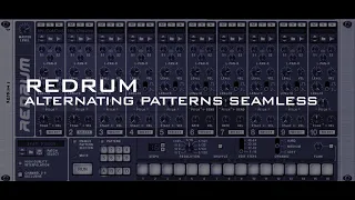 Redrum - Alternate patterns seamless