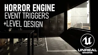 Basic HORROR ENGINE Custom Event Triggers | Unreal Engine 5 Horror Game