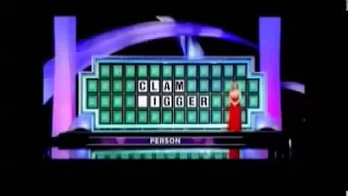 wheel of fortune blooper: "N"; Clam Digger -  extended edit