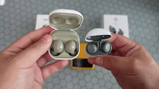 Samsung Galaxy Buds 2 Vs Pixel Buds A Series | Green With Envy |