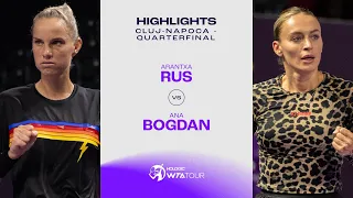 Arantxa Rus vs. Ana Bogdan | 2024 Cluj-Napoca Quarterfinal | WTA Match Highlights