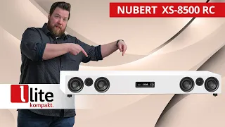 Nubert nuPro XS-8500 RC – Soundbar-Flaggschiff mit Blockbusterklang - vorgestellt