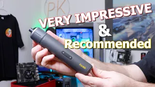 Fanttik Cordless Screwdriver kit review and test