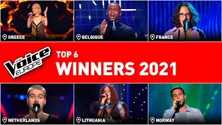 These are the AMAZING WINNERS of The Voice 2021! (Part 1) | TOP 6