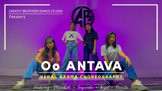 O Antava (Telugu) | Dance Cover | Nehal Barma Choreography | Pushpa | Groovy Brothers Dance Studio