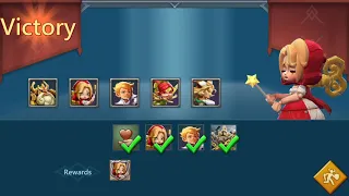 Limited Challenge: Dark Disaster - Stage 10 - Lords Mobile (Free Witch Doll)