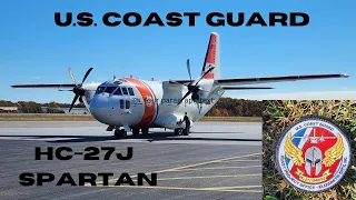 U S  Coast Guard HC 27J Spartan