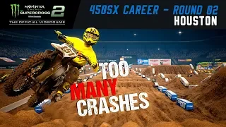 Supercross The Game 2 - Too Many Crashes! - 450 Career Episode 2