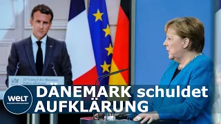 NSA-ABHÖRSKANDAL: Angela Merkel und Emmanuel Macron fordern "vollständige Offenheit" von Dänemark