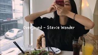 Overjoyed - Stevie Wonder (female karaoke instrumental with lyrics by Roommate Project)