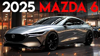 Mazda 6 2025 : SEDAN IS HERE!! Amazing Elite Sedan!