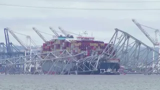 Ships escape Baltimore port after bridge collapse