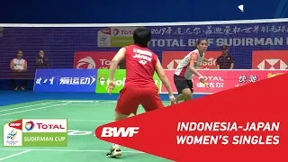 SF | WS | Gregoria Mariska TUNJUNG (INA) vs. Akane YAMAGUCHI (JPN) | BWF 2019