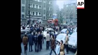 SYND 21 4 80 FUNERAL OF JEAN PAUL SARTE IN PARIS