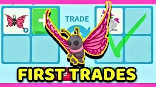 Trading Butterfly in Adopt Me! #butterflytrade #tradingbutterfly