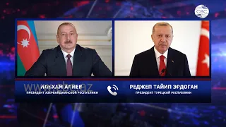 Президент Турции Реджеп Тайип Эрдоган позвонил Президенту Ильхаму Алиеву и поздравил его с юбилеем