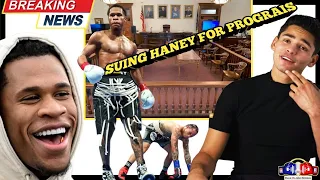 UNBELIEVABLE 🥊NEWS:😳 RYAN GARCIA SUING DEVIN HANEY ON BEHALF OF REGIS PROGRAIS ! NOT FAILED TEST !