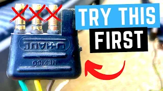 Boat Trailer Lights Not Working? - Try This First