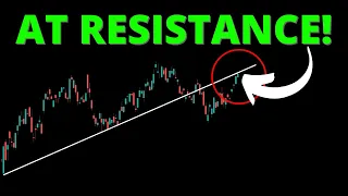 S&P500 AT RESISTANCE! #SPY #QQQ #DIA #IWM #ARKK #BTC