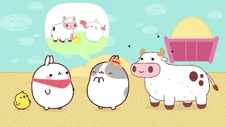 Molang - At the farm | Season 2 Episode 9 | Compilations For Kids