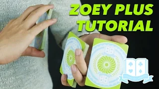 Cardistry for Beginners: Two-handed Cut - Zoey Plus Tutorial