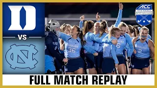 Duke vs. North Carolina ACC Championship Full Match Replay | 2023 ACC Field Hockey