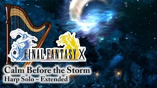 Relaxing FFX Music • Calm Before the Storm (Harp)