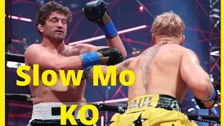 Jake Paul KO Vs Ben Askren SLOW MO